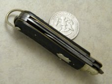 Ibberson Made in England Rough Black Ferrier Sportsman Knife