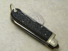 Ibberson Made in England Rough Black Ferrier Sportsman Knife