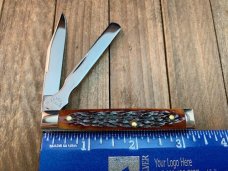 Robeson by Queen Amber Bone Stag Doctor’s Knife with Spatula 1 of 200 Robeson by Queen Amber Bone Stag Doctor’s Knife with Spatula 1 of 200