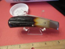 Tuna Valley Phoenix Jack Genuine India Amber Stag W/154CM  1 of 50 