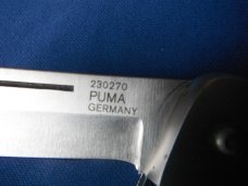 Puma General German Made Folding Lock-back Pocket Knife.  Made in Germany!!!