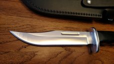 Buck 119 U.S.A. Fixed Blade Hunting Knife W/Black Leather Sheath  NIB