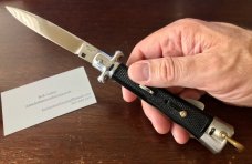 Bargeon French Large Switchblade, Hard To Find 9 1/2 Inch, With Original Box, Unused Bargeon French Large Switchblade, Hard To Find 9 1/2 Inch, With Original Box, Unused