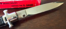 Bargeon French Large Switchblade, Hard To Find 9 1/2 Inch, With Original Box, Unused Bargeon French Large Switchblade, Hard To Find 9 1/2 Inch, With Original Box, Unused