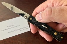 Bargeon French Miniature Switchblade, 5 1/2 Inch, Excellent Unused Condition 