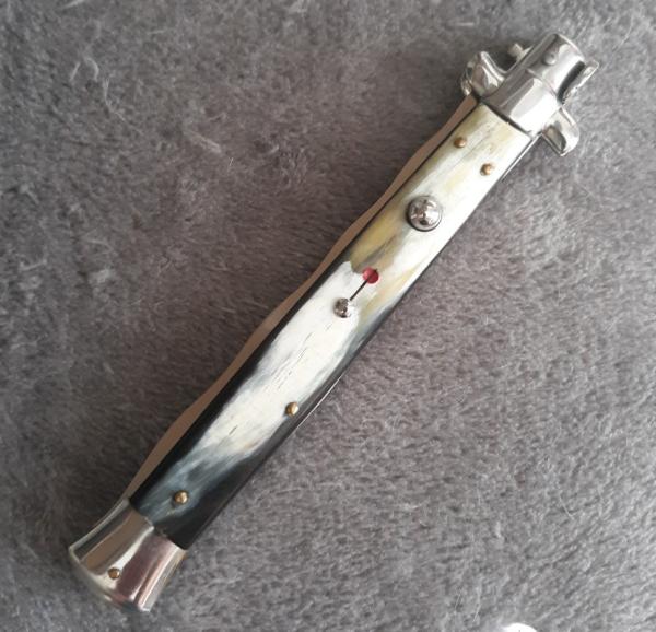 13" Kris Stiletto Italy Horn Scales excellent/NOS! 13" Kris Stiletto Italy Horn Scales excellent/NOS!