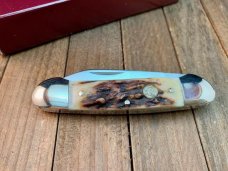 Hen and Rooster Stag Canoe Bertram Cutlery Solingen Germany Made Hen and Rooster Stag Canoe Bertram Cutlery Solingen Germany Made