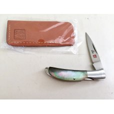 Al Mar Osprey Black Lip Pearl Lockback Japan Al Mar Osprey Black Lip Pearl Lockback Japan