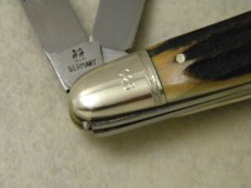 Kissing Crane Germany Stag "1979 Old Dominion Knife Collectors" Large Anglo Saxon Whittler Knife Kissing Crane Germany Stag "1979 Old Dominion Knife Collectors" Large Anglo Saxon Whittler Knife