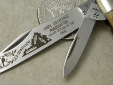 Kissing Crane Germany Stag "1980 Old Dominion Knife Collectors Association" 4 Blade Stockman Knife Kissing Crane Germany Stag "1980 Old Dominion Knife Collectors Association" 4 Blade Stockman Knife