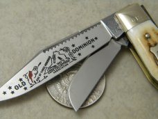 Bulldog Brand Germany Stag 1982 Old Dominion Knife Collector's Assoc. Stockman Knife Bulldog Brand Germany Stag 1982 Old Dominion Knife Collector's Assoc. Stockman Knife