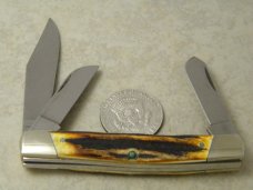 United Boker Germany Stag 1987 Old Dominion Knife Collector's Assoc. Stockman Knife