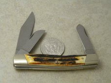 United Boker Germany Stag "1987 Old Dominion Knife Collectors Association" Stockman Knife United Boker Germany Stag "1987 Old Dominion Knife Collectors Association" Stockman Knife