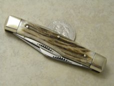 Bulldog Brand Germany Stag 1982 Old Dominion Knife Collector's Assoc. Stockman Knife Bulldog Brand Germany Stag 1982 Old Dominion Knife Collector's Assoc. Stockman Knife
