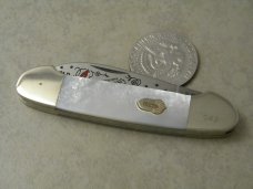 United Boker Germany Pearl "1988 Old Dominion Knife Collectors Association" Canoe Knife United Boker Germany Pearl "1988 Old Dominion Knife Collectors Association" Canoe Knife