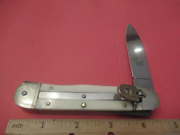 Hubertus #11 White Micarta 