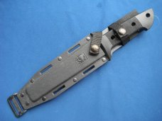 DISCONTINUED Large  CRKT KOMODO 7 / 2207 COMBAT TANTO KNIFE W/ SHEATH 