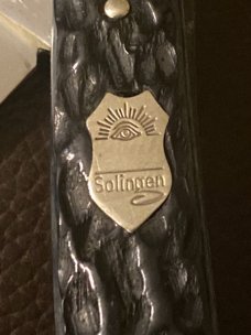 German 4 Eyes Solingen Gernany Premium Quality Hammer Forged With The Blades Plus Gernan Eye Sheild 