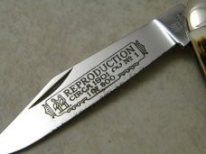 Kissing Crane Robt Klaas Solingen Germany Stag "Reproduction Circa 1901" No. 1 Half Whittler Knife Kissing Crane Robt Klaas Solingen Germany Stag "Reproduction Circa 1901" No. 1 Half Whittler Knife