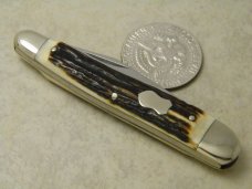 Kissing Crane Robt Klaas Solingen Germany Stag "Reproduction Circa 1901" No. 1 Half Whittler Knife Kissing Crane Robt Klaas Solingen Germany Stag "Reproduction Circa 1901" No. 1 Half Whittler Knife
