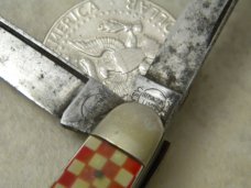 Remington UMC Made in USA Purina 4 Blade Punch Knife Remington UMC Made in USA Purina 4 Blade Punch Knife