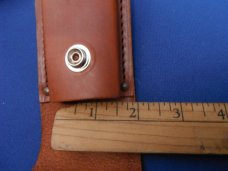 Schrade Tool Leather Sheath for Folding Blade Pocket Knife Belt Pouch leather knife multi tool case