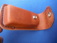 Schrade Tool Leather Sheath for Folding Blade Pocket Knife Belt Pouch leather knife multi tool case