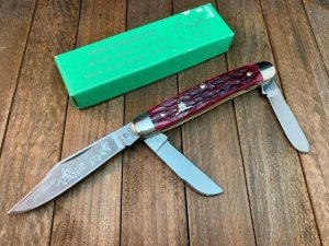Hen and Rooster Cattle Rustler Stockman Red Pick Bone Bertram Cutlery Solingen Germany