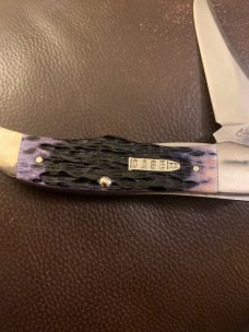 2002 Case XX USA 61265LC SS Purple Haze Mid Folding Hunter With Thumb Assits & Pocket Clip & 1 Blade 2002 Case XX USA 61265LC SS Purple Haze Mid Folding Hunter With Thumb Assits & Pocket Clip & 1 Blade
