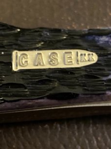 2002 Case XX USA 61265LC SS Purple Haze Mid Folding Hunter With Thumb Assits & Pocket Clip & 1 Blade 2002 Case XX USA 61265LC SS Purple Haze Mid Folding Hunter With Thumb Assits & Pocket Clip & 1 Blade