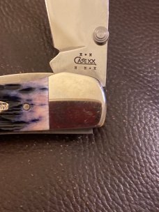 2002 Case XX USA 61265LC SS Purple Haze Mid Folding Hunter With Thumb Assits & Pocket Clip & 1 Blade 2002 Case XX USA 61265LC SS Purple Haze Mid Folding Hunter With Thumb Assits & Pocket Clip & 1 Blade