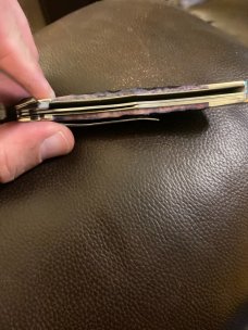 2002 Case XX USA 61265LC SS Purple Haze Mid Folding Hunter With Thumb Assits & Pocket Clip & 1 Blade 2002 Case XX USA 61265LC SS Purple Haze Mid Folding Hunter With Thumb Assits & Pocket Clip & 1 Blade