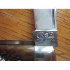 CASE TESTED XX , 62031, GREEN BONE, RARE BOMB SHIELD, 3 3/4 INCHES, 1920-40 CASE TESTED XX , 62031, GREEN BONE, RARE BOMB SHIELD, 3 3/4 INCHES, 1920-40