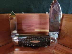 CASE #6250 1974 ELEPHANT TOE NAIL WITH ETCH NEW CONDITION 