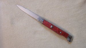 Vintage large Italian slant bolster