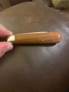 Case XX USA 1965-69 Walnut Wood Handle Buuing Knife With Singlr Blade Very Scarce Case XX USA 1965-69 Walnut Wood Handle Buuing Knife With Singlr Blade Very Scarce
