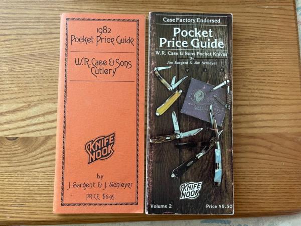 2 Case Pocket Price Guides 1982 & Volume 2 Sargent & Schleyer 2 Case Pocket Price Guides 1982 & Volume 2 Sargent & Schleyer