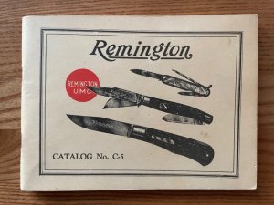 Remington Catalog No. C-5, 1966 reprint of 1930