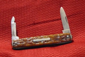 VINTAGE OLD ROBESON SHUREDGE ROCHESTER NY GENTLEMAN'S POCKET KNIFE # 623454 1-2  c1922/1940