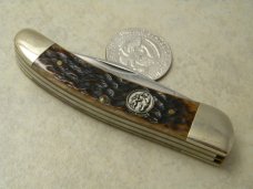 Ka-Bar Olean NY Bone WJK91 Copperhead Knife c.1991 Ka-Bar Olean NY Bone WJK91 Copperhead Knife c.1991