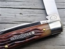 Great Eastern Cutlery Improved Trapper Tidioute Antique Amber Bone 488217 (2017) Great Eastern Cutlery Improved Trapper Tidioute Antique Amber Bone 488217 (2017)