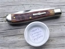 Great Eastern Cutlery Improved Trapper Tidioute Antique Amber Bone 488217 (2017) Great Eastern Cutlery Improved Trapper Tidioute Antique Amber Bone 488217 (2017)