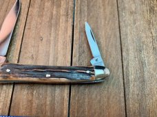 Henckels Stag Pen Knife Made by Henckels Solingen Germany Henckels Stag Pen Knife Made by Henckels Solingen Germany