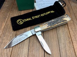 Canal Street Two Blade Swell Center Jack Sambar Stag D2 Steel