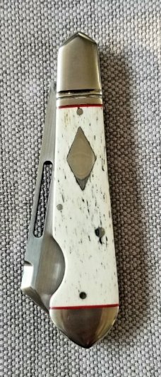 Kroo Custom Giraffe bone EO Bullethead Jack W/ slip, 3.75..rwl34..filework..spacers..liners. shield Kroo Custom Giraffe bone EO Bullethead Jack W/ slip, 3.75..rwl34..filework..spacers..liners. shield