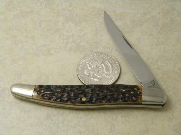 E Bruckmann Solingen Germany Bone Toothpick Knife - C. 1891-1956 E Bruckmann Solingen Germany Bone Toothpick Knife - C. 1891-1956