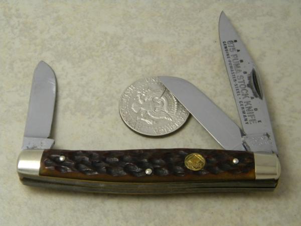 Puma Germany 675 Pumaster Steel Bone Stockman Knife c.1976 Puma Germany 675 Pumaster Steel Bone Stockman Knife c.1976