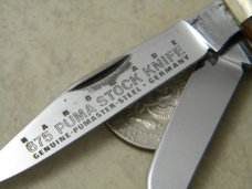 Puma Germany 675 Pumaster Steel Bone Stockman Knife c.1976 Puma Germany 675 Pumaster Steel Bone Stockman Knife c.1976