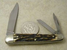 Kissing Crane Germany Stag Golden Circle Knife Club 1 of 300 Whittler Knife Kissing Crane Germany Stag Golden Circle Knife Club 1 of 300 Whittler Knife
