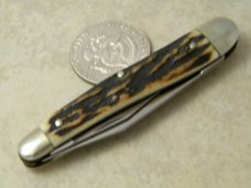 Kissing Crane Germany Stag Golden Circle Knife Club 1 of 300 Whittler Knife Kissing Crane Germany Stag Golden Circle Knife Club 1 of 300 Whittler Knife